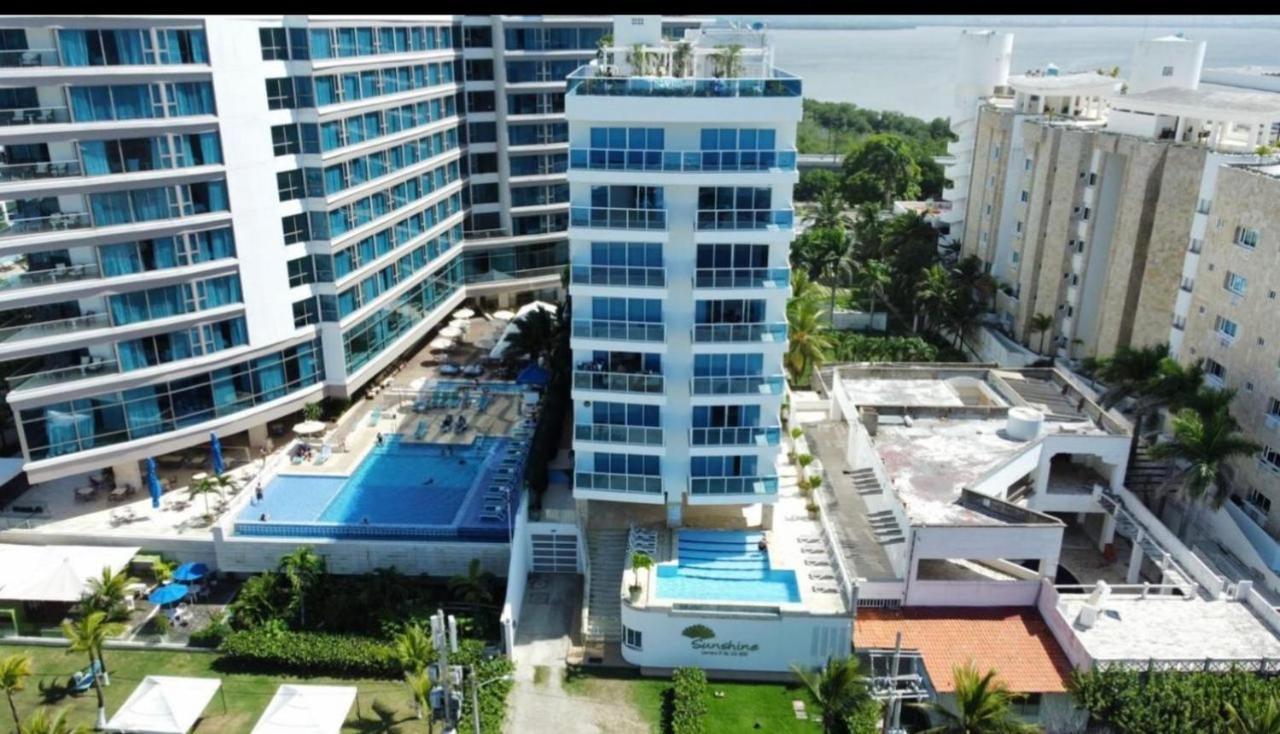 Espectacular apartamento sector morros, vista y salida al mar Cartagena Exterior foto