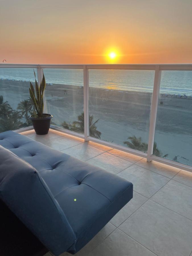 Espectacular apartamento sector morros, vista y salida al mar Cartagena Exterior foto