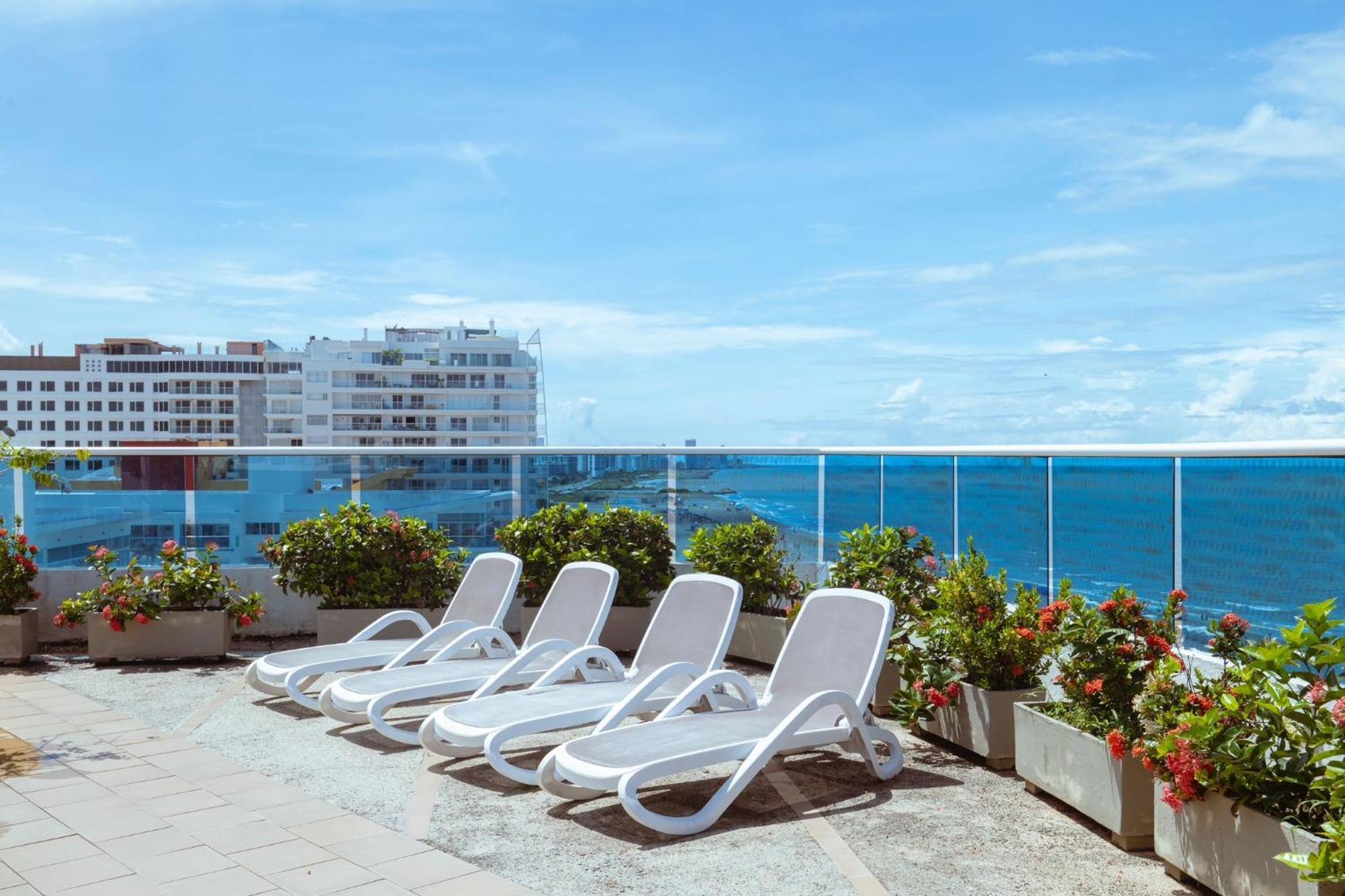Espectacular apartamento sector morros, vista y salida al mar Cartagena Exterior foto