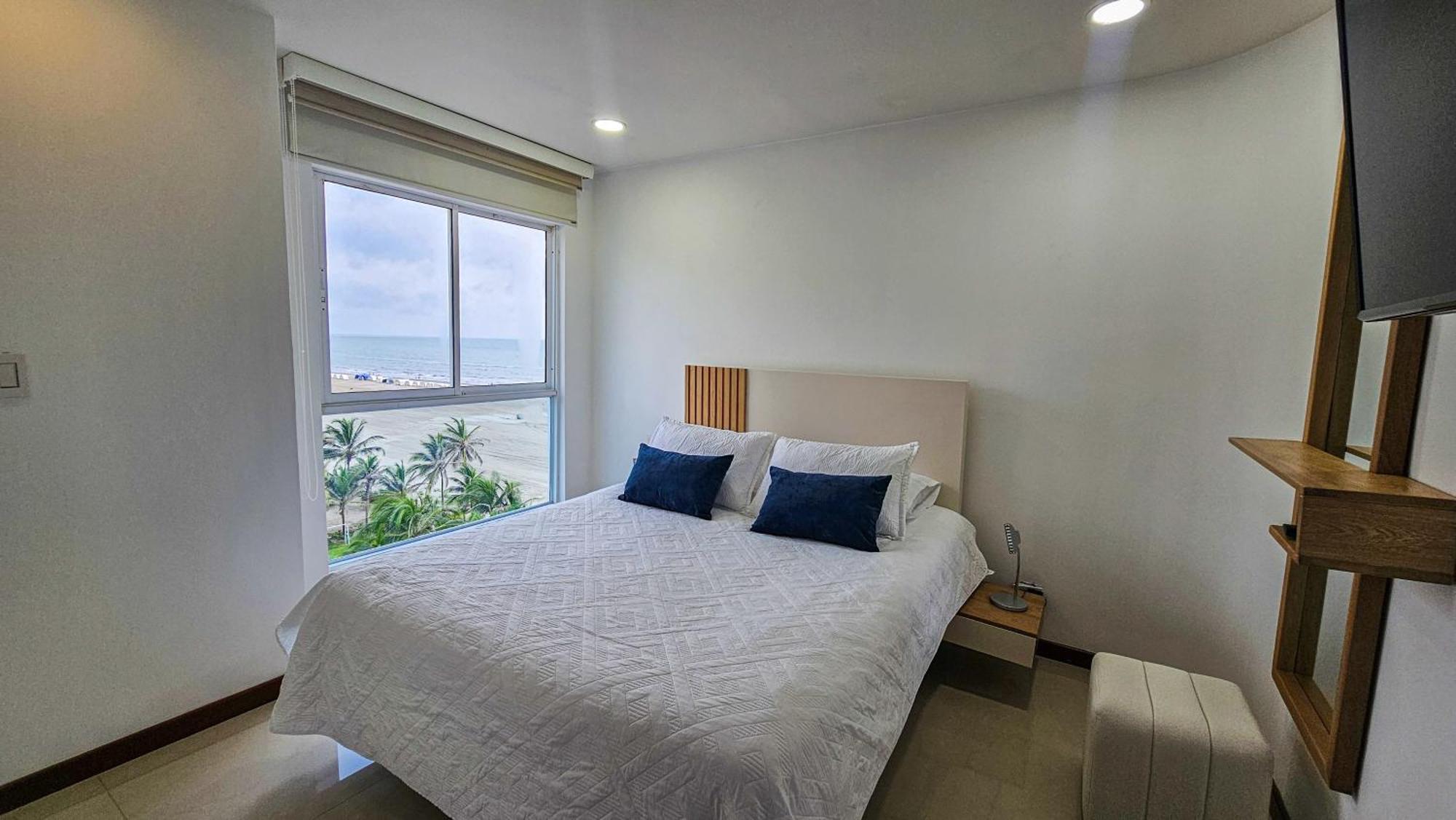 Espectacular apartamento sector morros, vista y salida al mar Cartagena Exterior foto