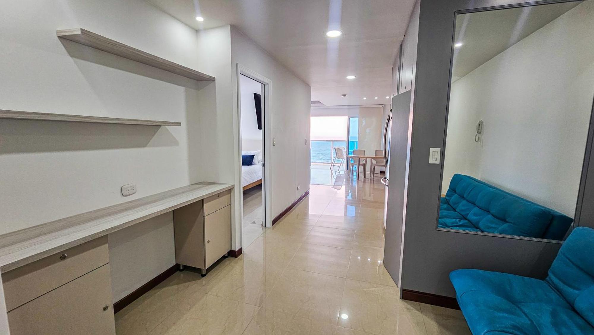 Espectacular apartamento sector morros, vista y salida al mar Cartagena Exterior foto